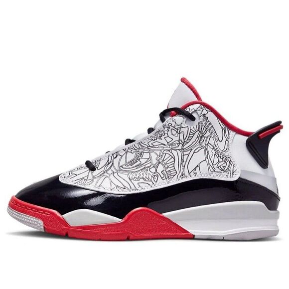Air Jordan Dub Zero Varsity Red 2022 DV1359-160 Kids 1Y - Picture 1 of 10